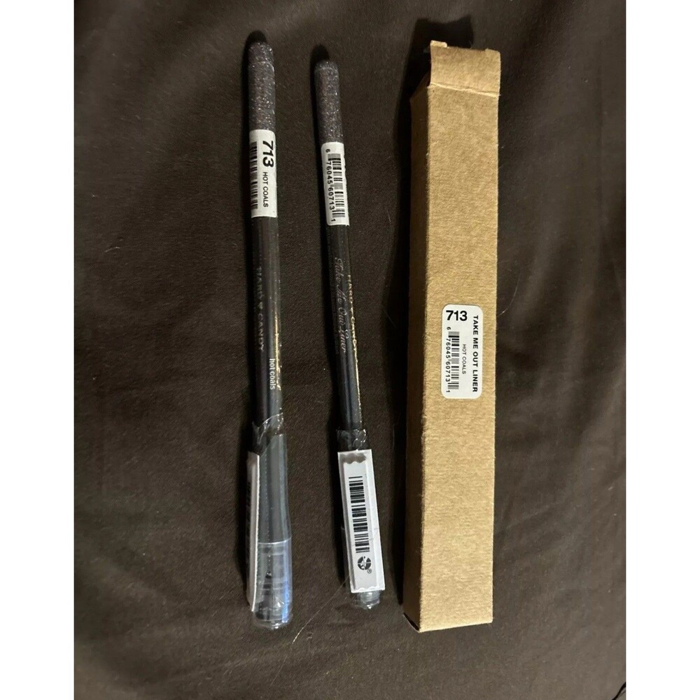 Hard Candy 2 Take Me Out Liner Glitter Eyeliner Pencil - #713 Hot Coals 0.04oz